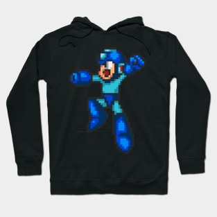 Mega Man Jump Sprite Hoodie